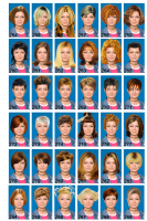 Фотошоп 289 женских причёсок