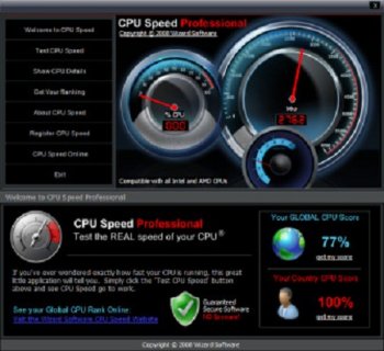 CPU SPEED PRO тесты скорости процессора