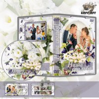 Обложка и задувка DVD - "Наша свадьба - это судьба!"